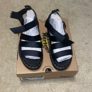 Brand new Dr. Martens Blair platform sandel